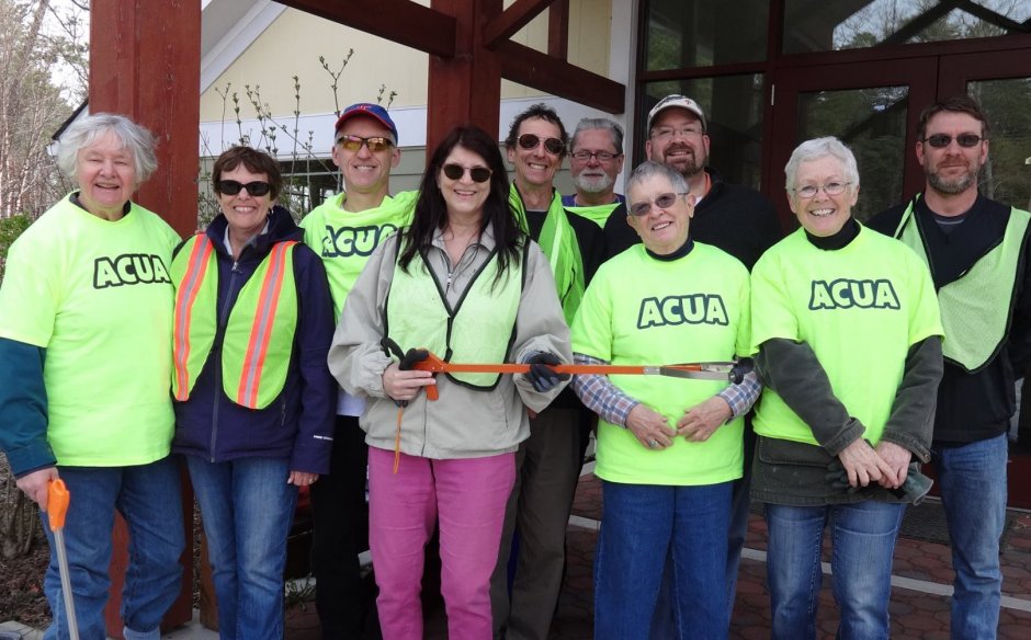 ACUA road cleanup - four times a year