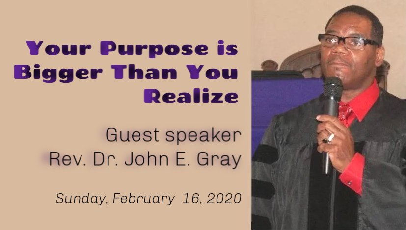 image of Rev Dr John E Gray, from Goodwill Tabernacle Baptist Church, Philadelphia PA